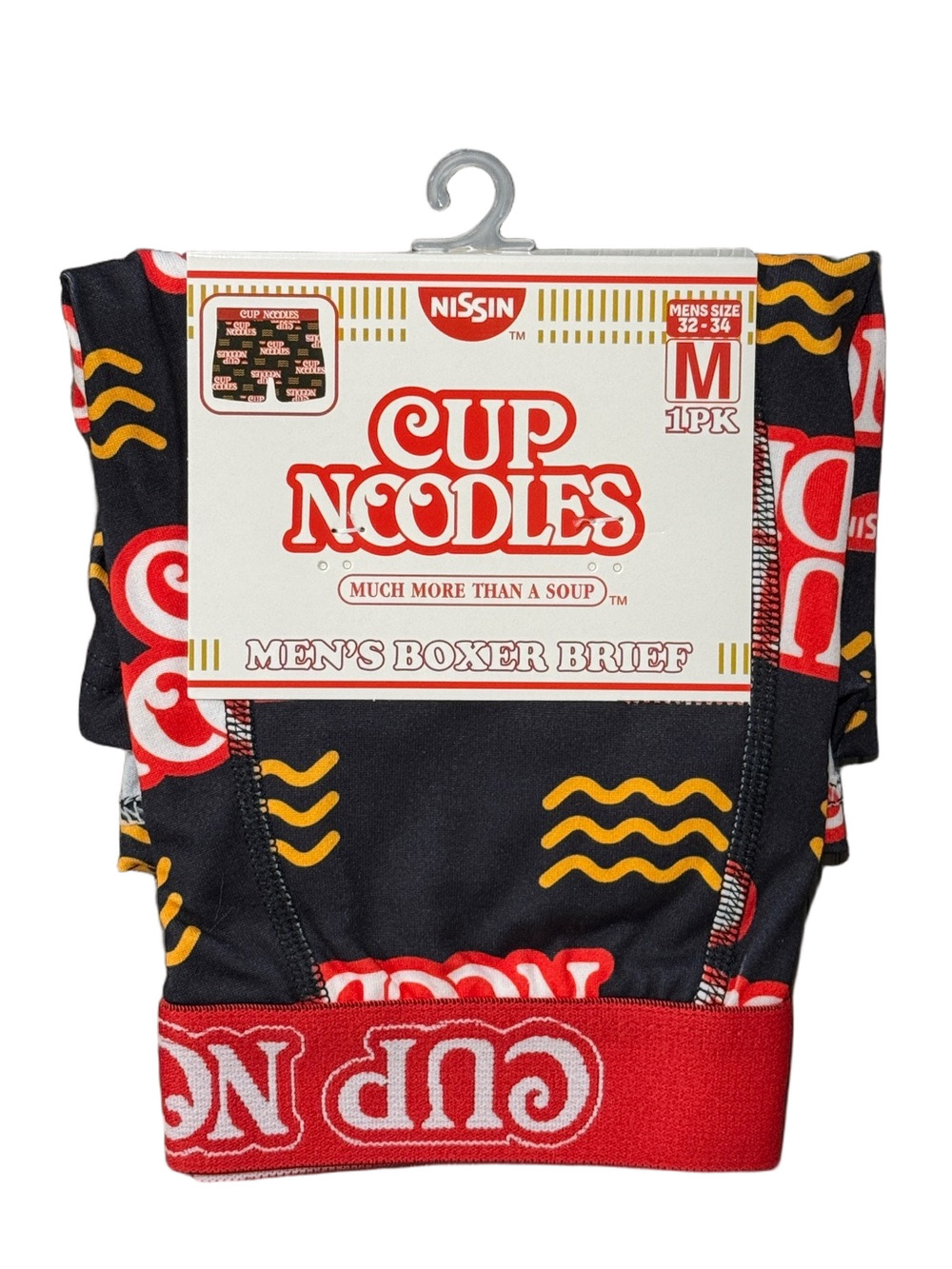Mens Nissin Cup Noodles Licensed Boxer Briefs - Size Medium - NWT